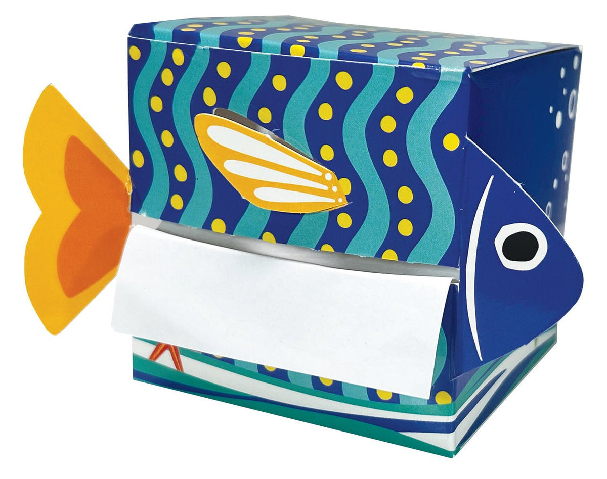 Fish Tales Sticky Notes &amp; Colorful Dispensers