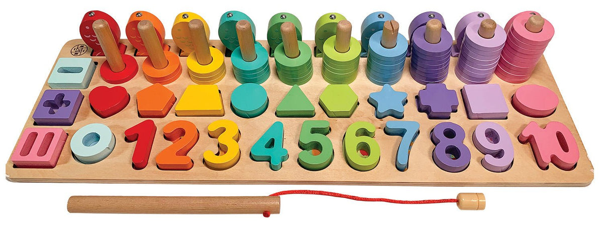 Early Learning Wooden Playset