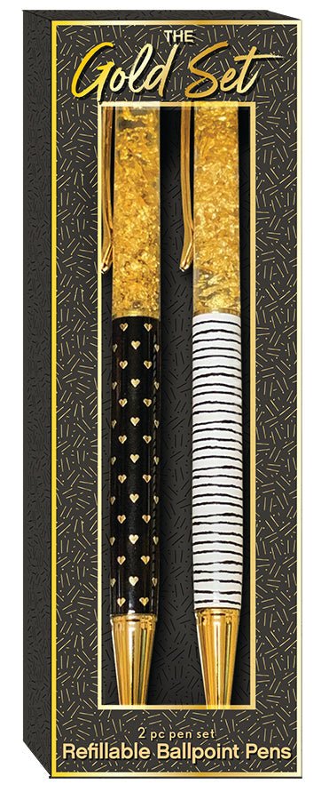 The Gold Set 2pc Pen Set