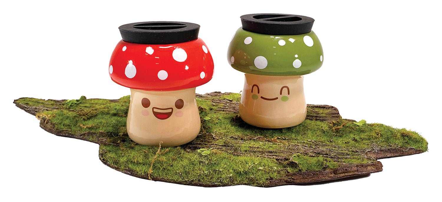 Red Spotted Mushroom Stash Jar