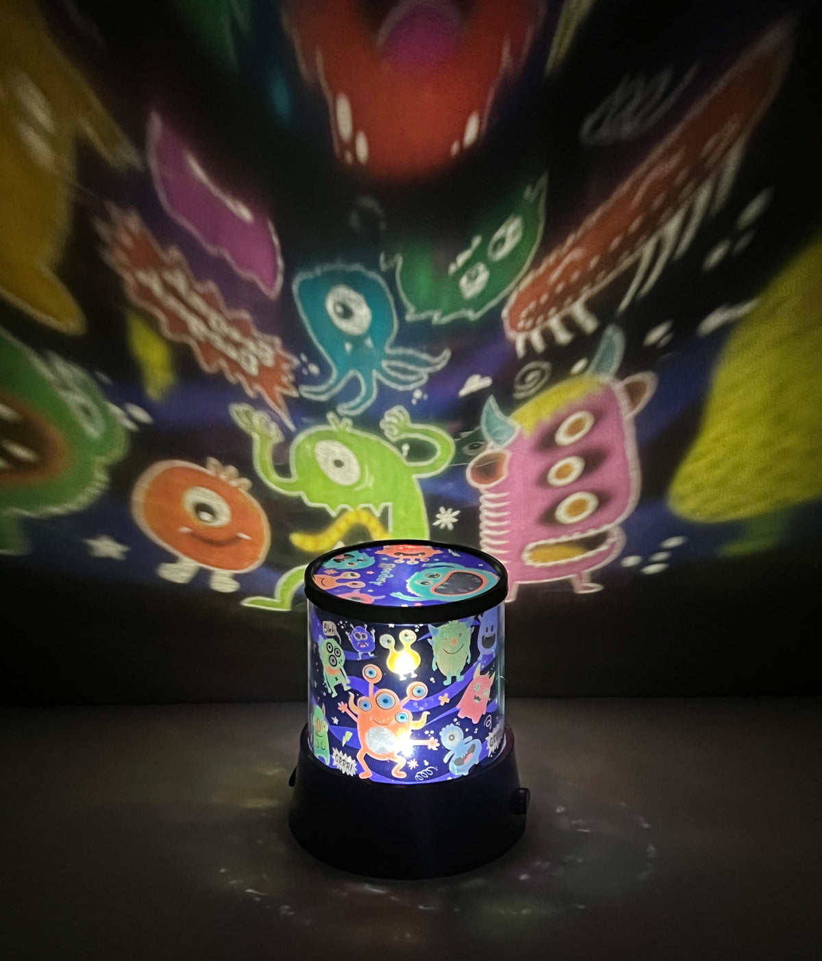 Friendly Monsters LED Projection Light