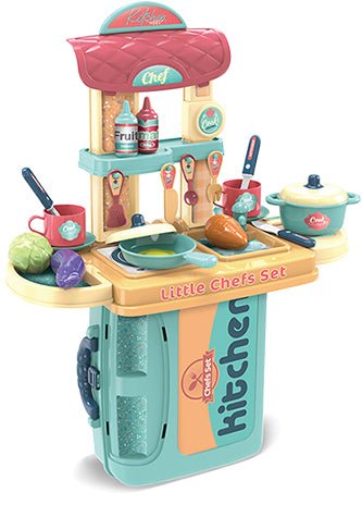 Kitchen Playset in a Case, 36 pcs