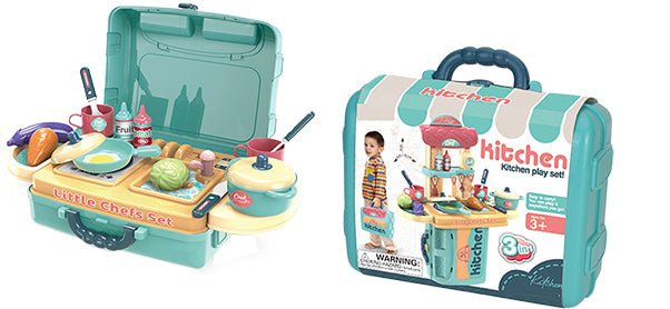 Kitchen Playset in a Case, 36 pcs