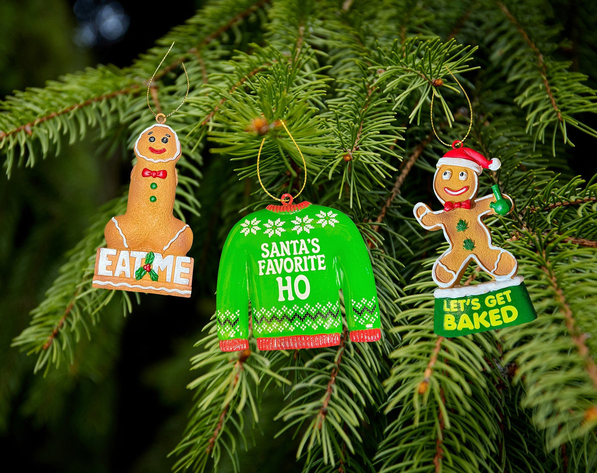 Let&#39;s Get Baked Crooked Christmas Ornament