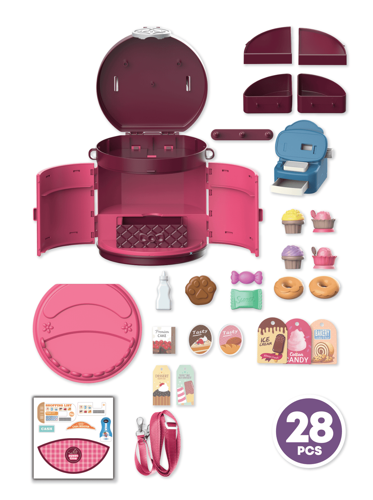 Travel Case Themed Playset - Baking Edition