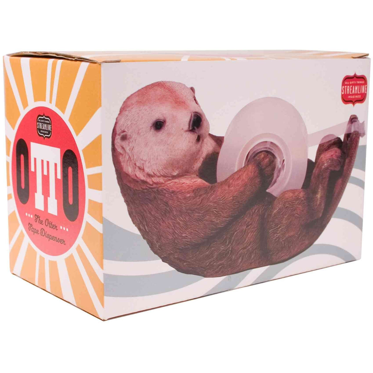 Otter Tape Dispenser: Nature's most playful animal on your desk!